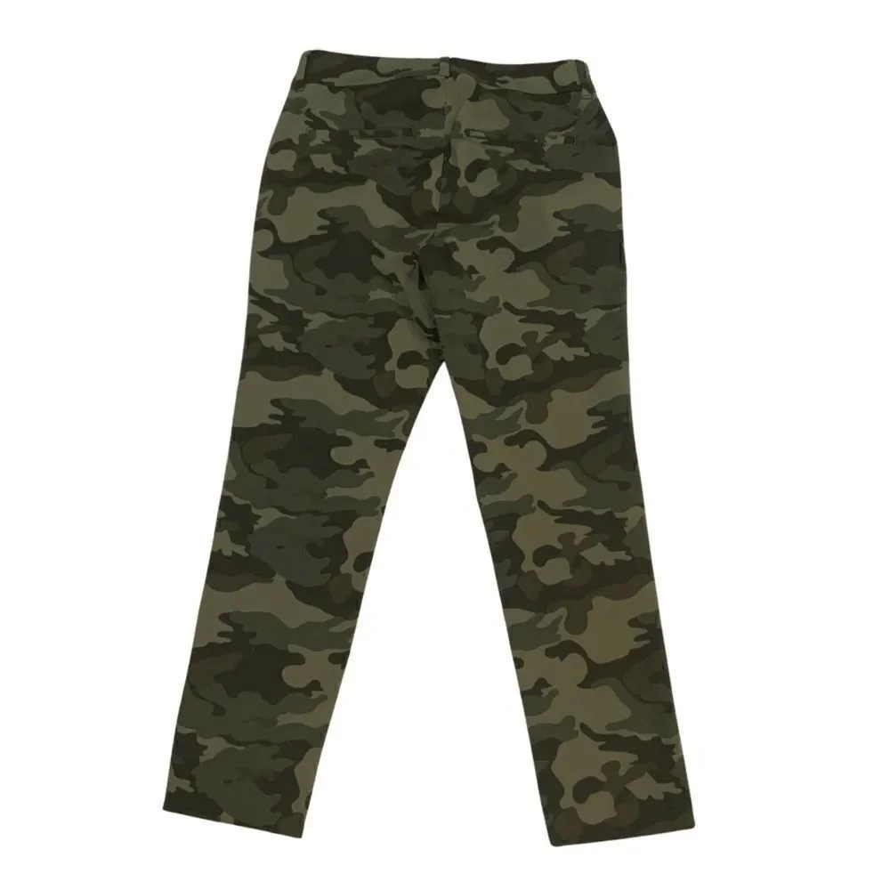 NWT Old Navy High-Waisted Camouflage Patterned Pixie Ankle Pants 2P Petite